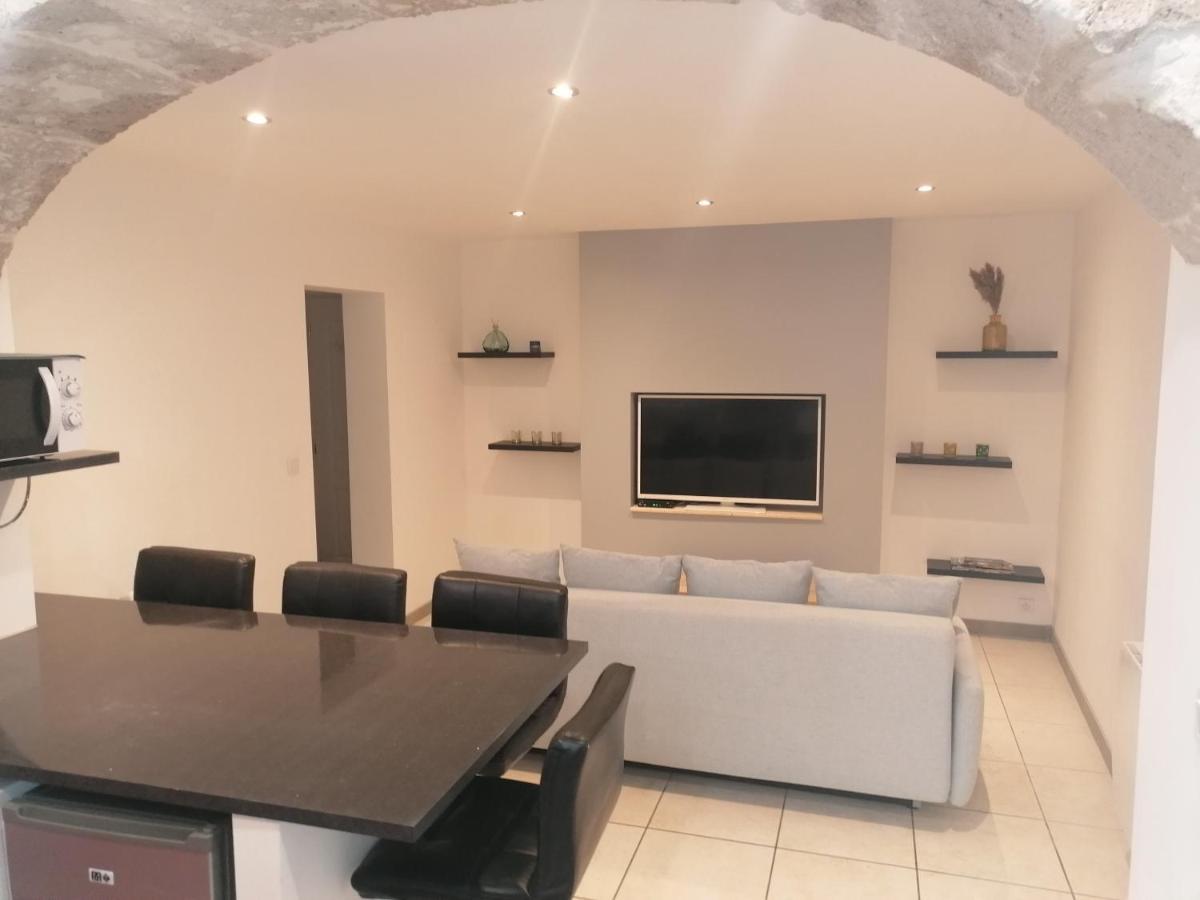 Appartement Paisible Entre Terre Et Mer Cabrieres  ภายนอก รูปภาพ