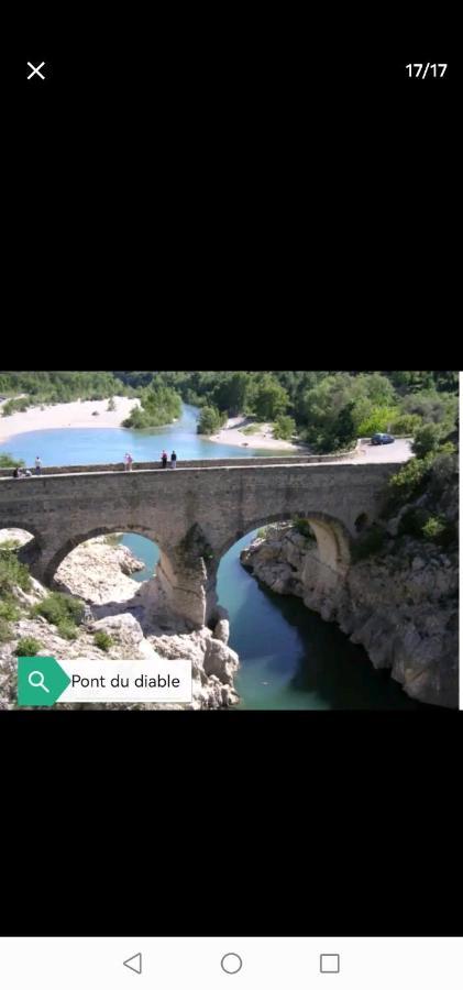 Appartement Paisible Entre Terre Et Mer Cabrieres  ภายนอก รูปภาพ